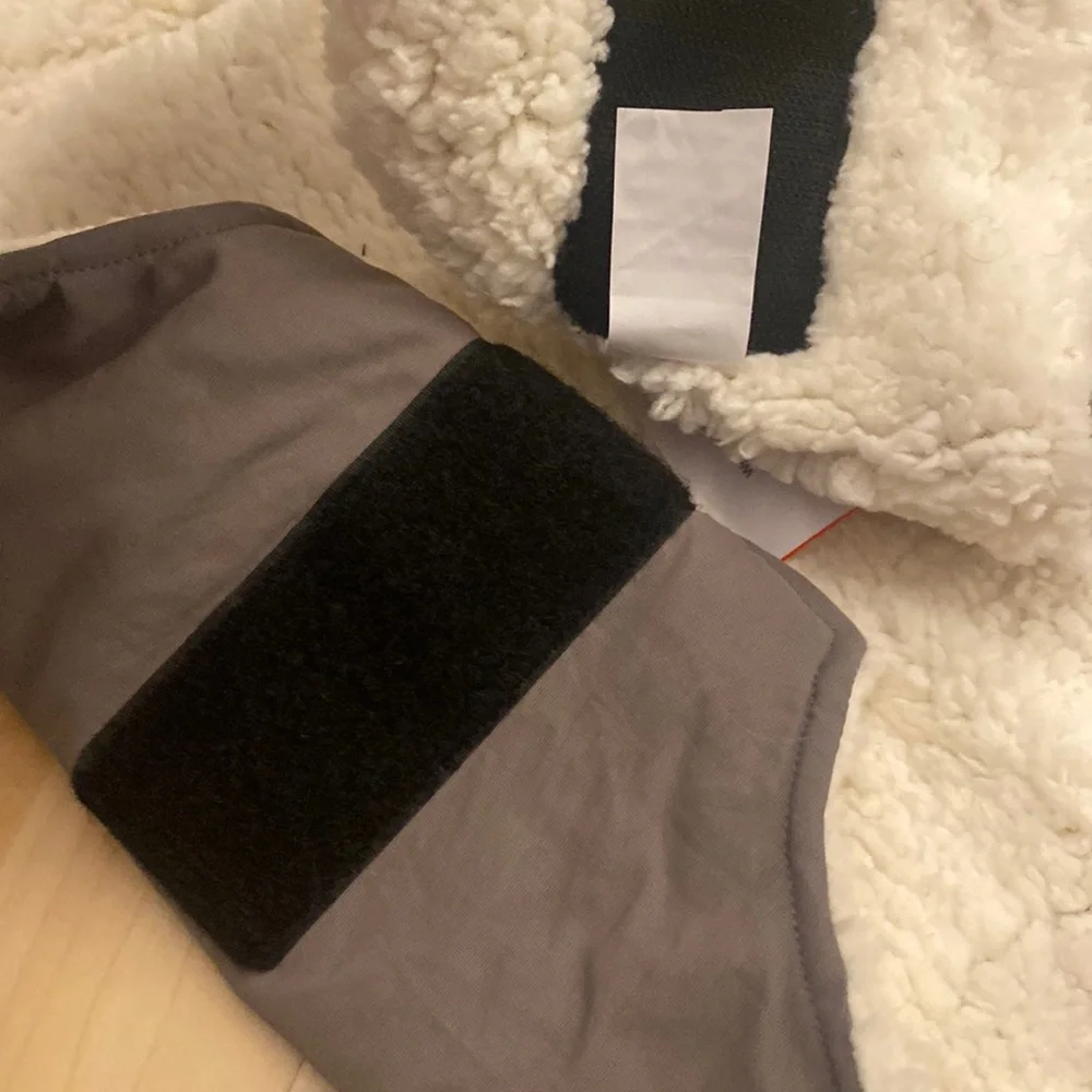 NWT water repellent Sherpa dog jacket